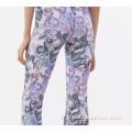 Snake Print Femmes Flares Pantalon Sexy Bell